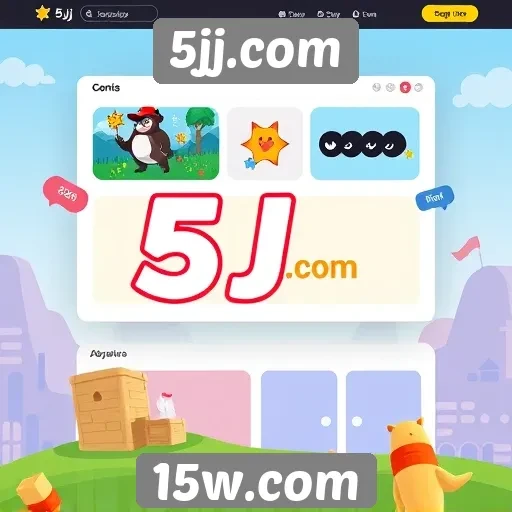 Plataforma de jogos 5jj.com se destaca pela interface amigável